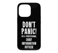 Directeur de l'information Coque pour iPhone 13 Pro