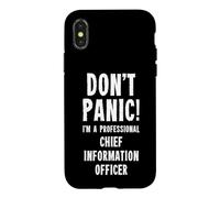 Directeur de l'information Coque pour iPhone X/XS