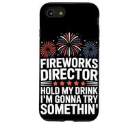 Directeur des Feux d'artifice Funny Hold My Drink, 4 Juillet Coque pour iPhone SE (2020) / 7/8