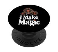 Directeur des Feux d'artifice I Make The Magic Firework PopSockets PopGrip Adhésif