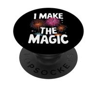 Directeur des Feux d'artifice I Make The Magic PopSockets PopGrip Adhésif
