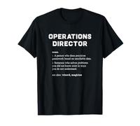 Directeur des opérations - Définition du drôle T-Shirt