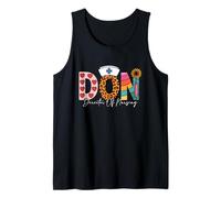 Directeur des Soins Infirmiers, infirmière, imprimé léopard Débardeur