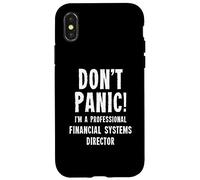 Directeur des systèmes Financiers Coque pour iPhone X/XS