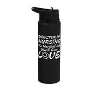 Directeur des vêtements d'allaitement - Design amusant et génial de réalisateurs Stainless Steel Insulated Water Bottle