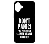 Directeur du changement climatique Coque pour iPhone 16 Plus