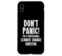 Directeur du changement climatique Coque pour iPhone XS Max