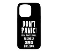 Directeur du Changement d'entreprise Coque pour iPhone 15 Pro