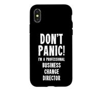 Directeur du Changement d'entreprise Coque pour iPhone X/XS