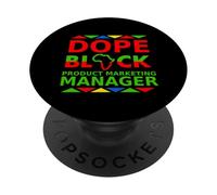 Directeur du Marketing des Produits Dope Black Career Pride Job Pride PopSockets PopGrip Adhésif