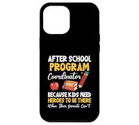 Directeur du programme après l'école Need Heroes After School Coque pour iPhone 12 Pro Max