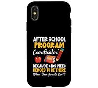 Directeur du programme après l'école Need Heroes After School Coque pour iPhone X/XS