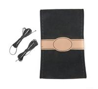 Direction de voiture en daim à faire soi-même pour enveloppe de cuir de 37 à 38 cm avec aiguilles et fil pour la plupart des véhicules standard