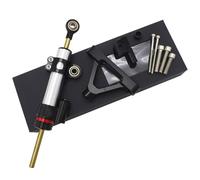 direction moto Stabilisateurs Compatible Avec Pour ZX10R 2004-2005 Moto CNC Amortisseur De Direction Stabilisateur Tampon Barre De Contrôle Avec Support De Montage Kit Complet