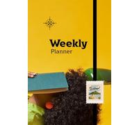 Directional Weekly Planner: Bold Yellow & Black Design: Undated 7-Day Organizer with Notes & To-Do List - Navigate Your Week with Clarity