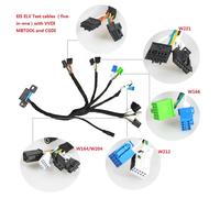 Directions De Test Eis Elv 7g + Ism + Mb Esl Pour Mercedes Benz,Ensemble Avec Vvdi Mb Bga Toadvocate + Émulateur De Passerelle - Type Eis Elv 5 In 1