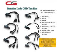 Directions De Test Eis Elv 7g + Ism + Mb Esl Pour Mercedes Benz,Ensemble Avec Vvdi Mb Bga Toadvocate + Émulateur De Passerelle - Type Eis Elv 7pcs