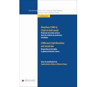 Directives CSRD et CS3D et droit social - Respecter les droits sociaux dans les chaînes de productio