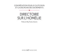 Directoire sur l'homelie - CONG CULTE DIVIN - Cerf - broché - Etude