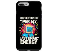 Director of per My Last Email Energy Funny Office Meme Coque pour iPhone 7 Plus/8 Plus