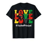Directrice adjointe Love Groovy Women Black History Month T-Shirt