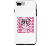 Directrice des funérailles Last Responder Mortuary Girl Coquette Bow Coque pour iPhone 7 Plus/8 Plus