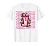 Directrice des funérailles Last Responder Mortuary Girl Coquette Bow T-Shirt