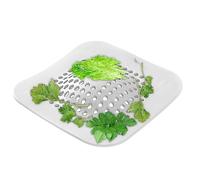 Dirfuny Filtre de vidange d'évier de cuisine en silicone | Attrape-cheveux en silicone avec ventouse - Protection de vidange d'évier pour douche, cuisine, salle de bain baignoire