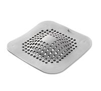 Dirfuny Filtre de vidange en silicone - Attrape-cheveux avec ventouse | Protection de vidange d'évier pour douche, cuisine, salle de bain baignoire