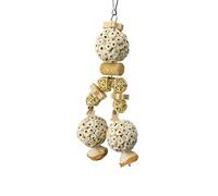 Dirfuny Jouets à mâcher pour perroquets, jouets naturels et respectueux de l'environnement - Accessoires de cage à oiseaux pour perroquets, calopsittes, conures, inséparables, perruches