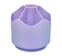 Dirfuny Organisateurs de bureau rotatifs | Pot à crayons de bureau, rangement de fournitures de bureau, organisateur de bureau rotatif pour crayons pour bureaux, maison, école, pinceaux