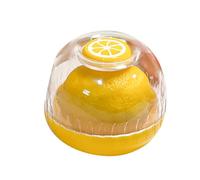 Dirfuny Récipient de conservation pour légumes et fruits pour réfrigérateur, citron, tomate, ail, avocat et oignon, récipient de stockage alimentaire avec couvercle, 1 pièce