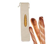 Dirfuny Sacs à Pain en Lin pour Pain Fait Maison, Stockage Pain réutilisables avec Cordon Serrage, Stockage Nourriture Maison pour Pendaison crémaillère, Cadeau Mariage