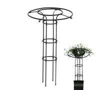 Dirfuny Jardin, Tuteur Plante Grimpante, Jardin Tuteurs Plantes, Treillis Fleur Soutien Arche Jardin en Forme Tour pour Plantes Grimpantes