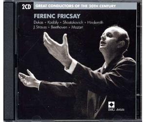 Dirige Dukas, Kodaly, Chostakovitch, Hindemith, Mozart, Beethoven & J. Strauss Berlin Rias Symph.