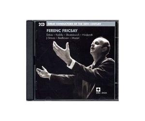 Dirige Dukas, Kodaly, Chostakovitch, Hindemith, Mozart, Beethoven & J. Strauss Berlin Rias Symph.