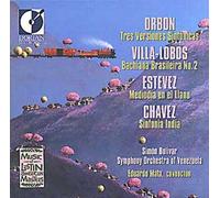 Dirige Les Maitres Sud-Americains : Orbon, Villa-Lobos, Estevez & Chavez Symph. Du Vénézuéla