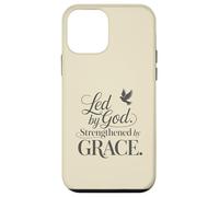 Dirigé par Dieu, fortifié par la grâce Coque pour iPhone 12 Mini