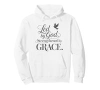 Dirigé par Dieu, fortifié par la grâce Sweat à Capuche