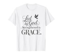 Dirigé par Dieu, fortifié par la grâce T-Shirt