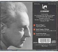 Dirige Vaughan Williams, Schoenberg & Wagner Symph. Of The Air 1960