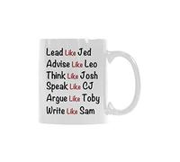 Diriger Comme Jed, Conseiller Comme Leo, Penser Comme Josh Tasse À Café Pratiques Tasses Impression Tasse Pour Thé Femme Lait 330Ml