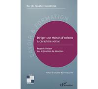 Diriger une Maison d'enfants à caractère social: Regard clinique sur la fonction de direction