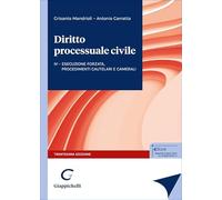 Diritto processuale civile. L'esecuzione forzata, i procedimenti sommari, cautelari e camerali (Vol. 4)