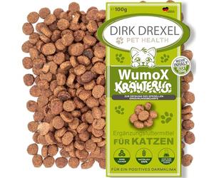 Dirk Drexel WumoX Herblis pour Chats | Gâteries aux extraits de Plantes | Nutrition Naturelle pour renforcer l'environnement intestinal | avec du Vrai Vermouth | Alternative Naturelle