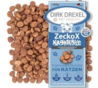 Dirk Drexel ZeckoX Herblis pour chats | Gâteries aux extraits de plantes | alimentation naturelle avec cumin noir, noix de coco et cardère