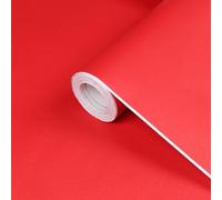 DIRKES Papier peint auto-adhésif en vinyle de couleur unie, papier de Contact imperméable, Film autocollant mural en rouleaux, décoration de maison