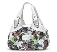 DIRRONA Femme Sac à Main Sac D'épaule Compact Femmes Sac à Main Étanche PU Cuir Décontractée Sac Cabas Sac à Fleurs Sac de Plage, Vert, L, Sac à Main