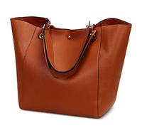 DIRRONA Rétro Sac Bandouliere Grand Femme Sacs À Main Mode Sacs Fourre Tout Décontractée Voyager Achats Sac a Main Femmes Mou Cuir PU Sacs Hobo