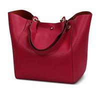 DIRRONA Rétro Sac Bandouliere Grand Femme Sacs À Main Mode Sacs Fourre Tout Décontractée Voyager Achats Sac a Main Femmes Mou Cuir PU Sacs Hobo